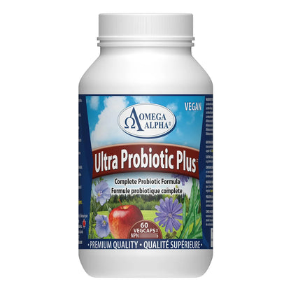 Ultra Probiotic Plus 60 Capsulas Probiótico Prebiótico Salud Digestiva E Inmunológica