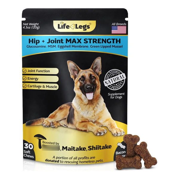 Golosinas Suaves Para Cadera Y Articulaciones De Perros Con Glucosamina Y Condroitina