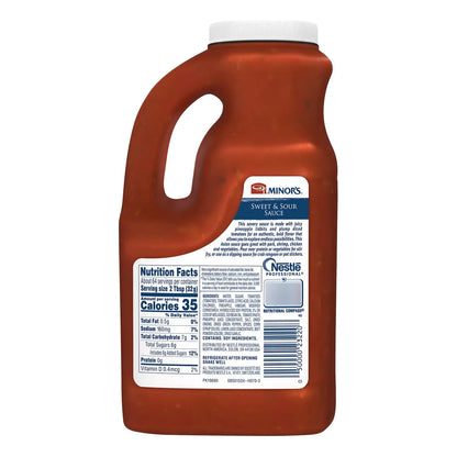 Salsa Minors Dulce Y Agria 4 Lb 15 Oz Ideal Para Carnes Y Aperitivos