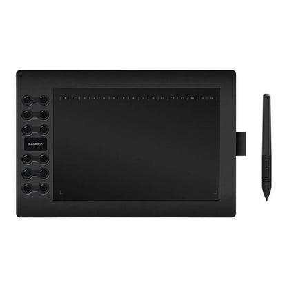 Tableta Digitalizadora Gaomon M106k Negra Dibujo Preciso Y Creativo