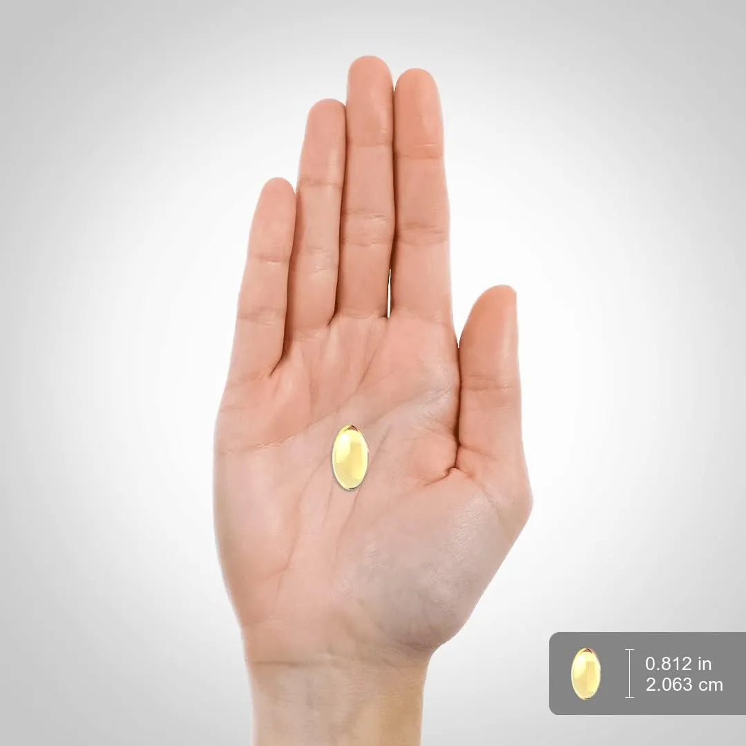 Capsulas Blandas Aceite De Ricino 750 Mg 200 Unidades Prensado En Frio Sin Omg Sin Gluten