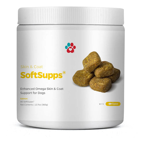 Suplemento Piel Y Pelaje Para Perros Con Omega 3 Aceite De Pescado Epax 90 Masticables