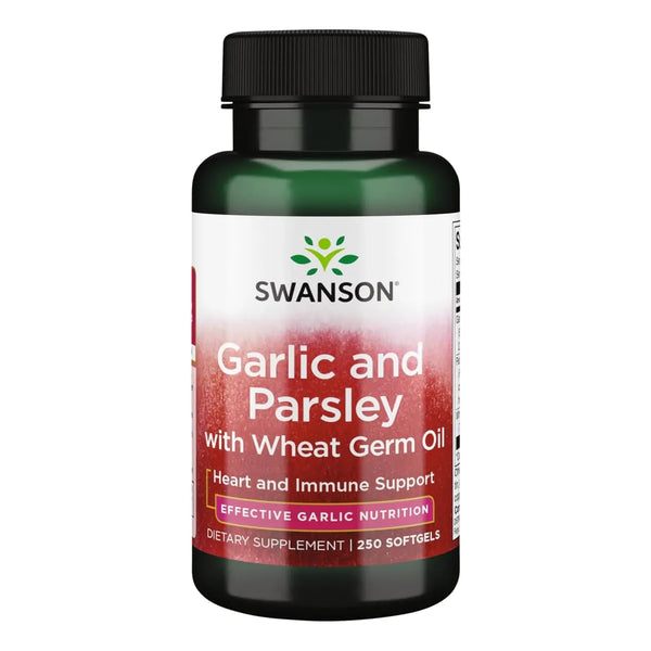 Swanson Ajo Y Perejil 250 Capsulas Blandas Apoyo Cardiaco E Inmunologico