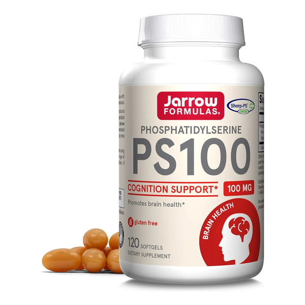 Jarrow Formulas PS100 Fosfatidilserina 100 Mg 120 Caps Salud Cerebral