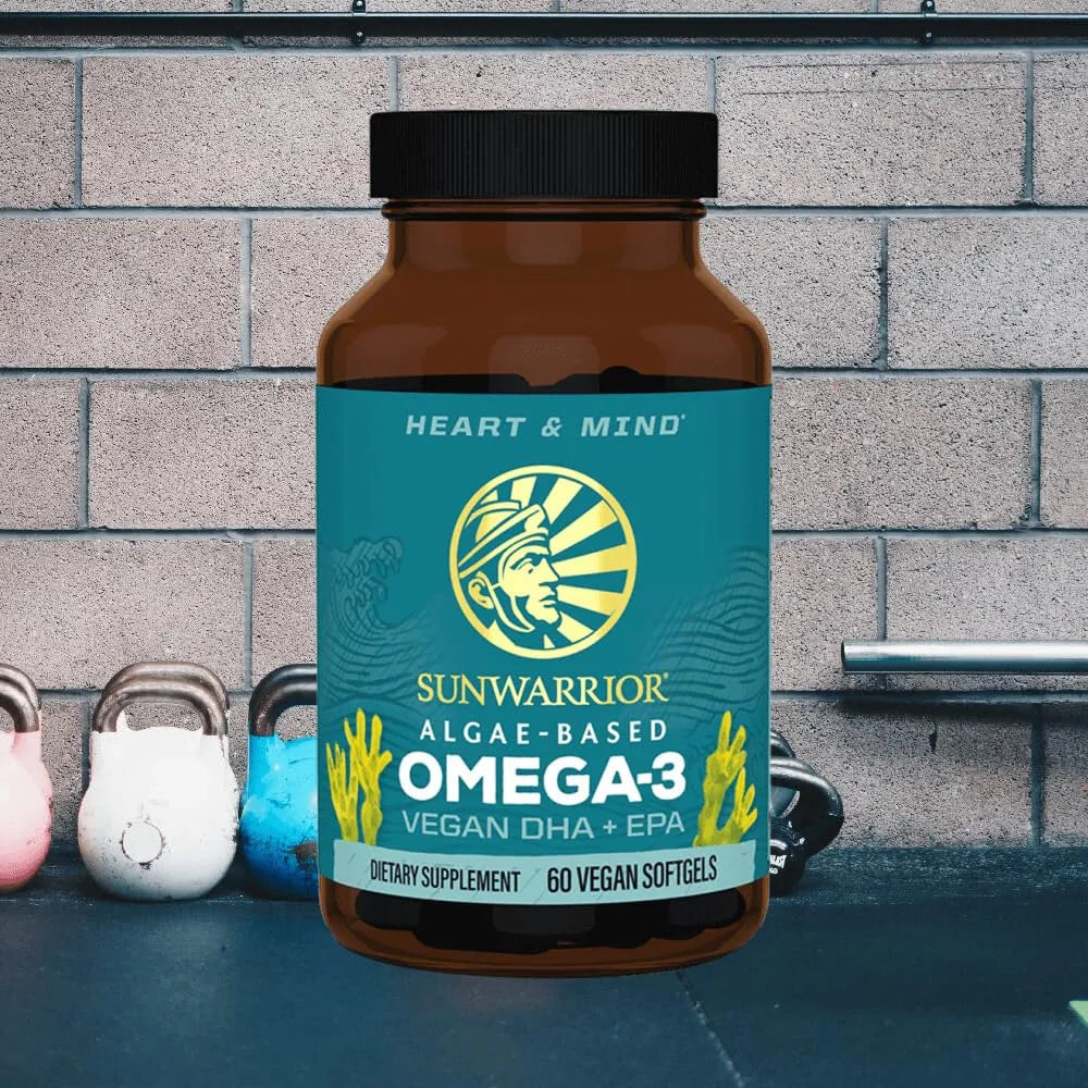 Suplemento Vegano Omega 3 Dha Epa Aceite De Algas 60 Capsulas
