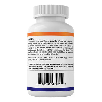 Malato De Magnesio 2000 Mg 90 Tabletas Con B6 Maxima Absorcion Salud Muscular Y Cardíaca