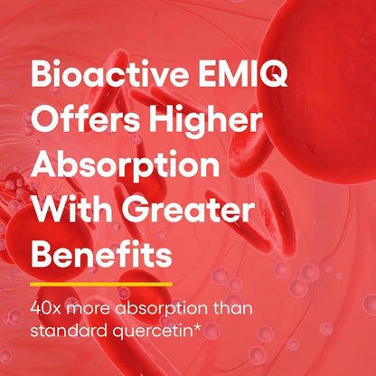 Quercetina Bioactiva Natural Factors Salud Sinusal Respiratoria E Inmunológica 60 Cápsulas