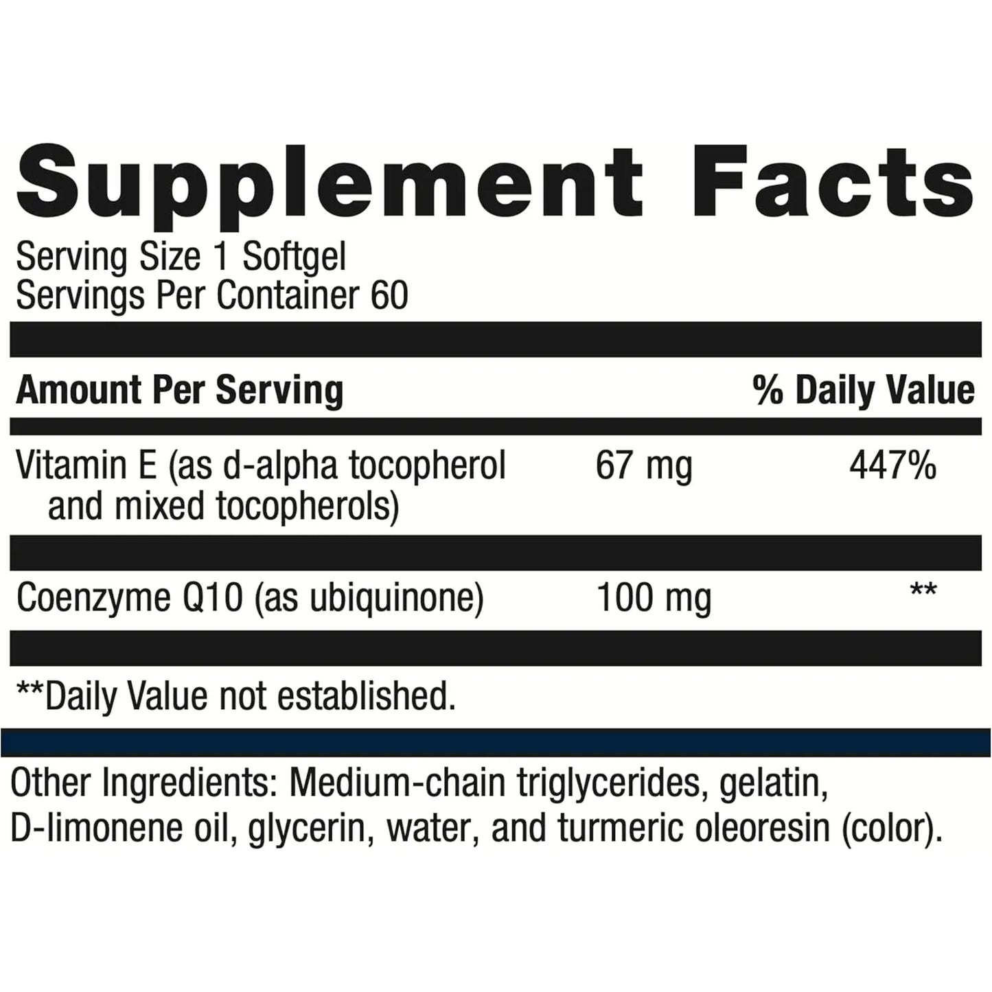 Coenzima Q10 100 Mg Metagenics Energía Y Salud Cardiovascular