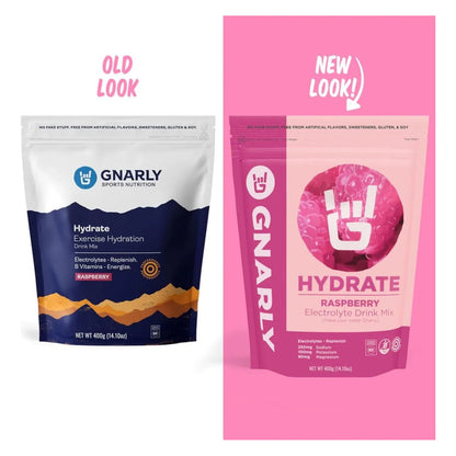 Mezcla Hidratante De Electrolitos Frambuesa Gnarly Nutrition Para Ejercicio Y Recuperación