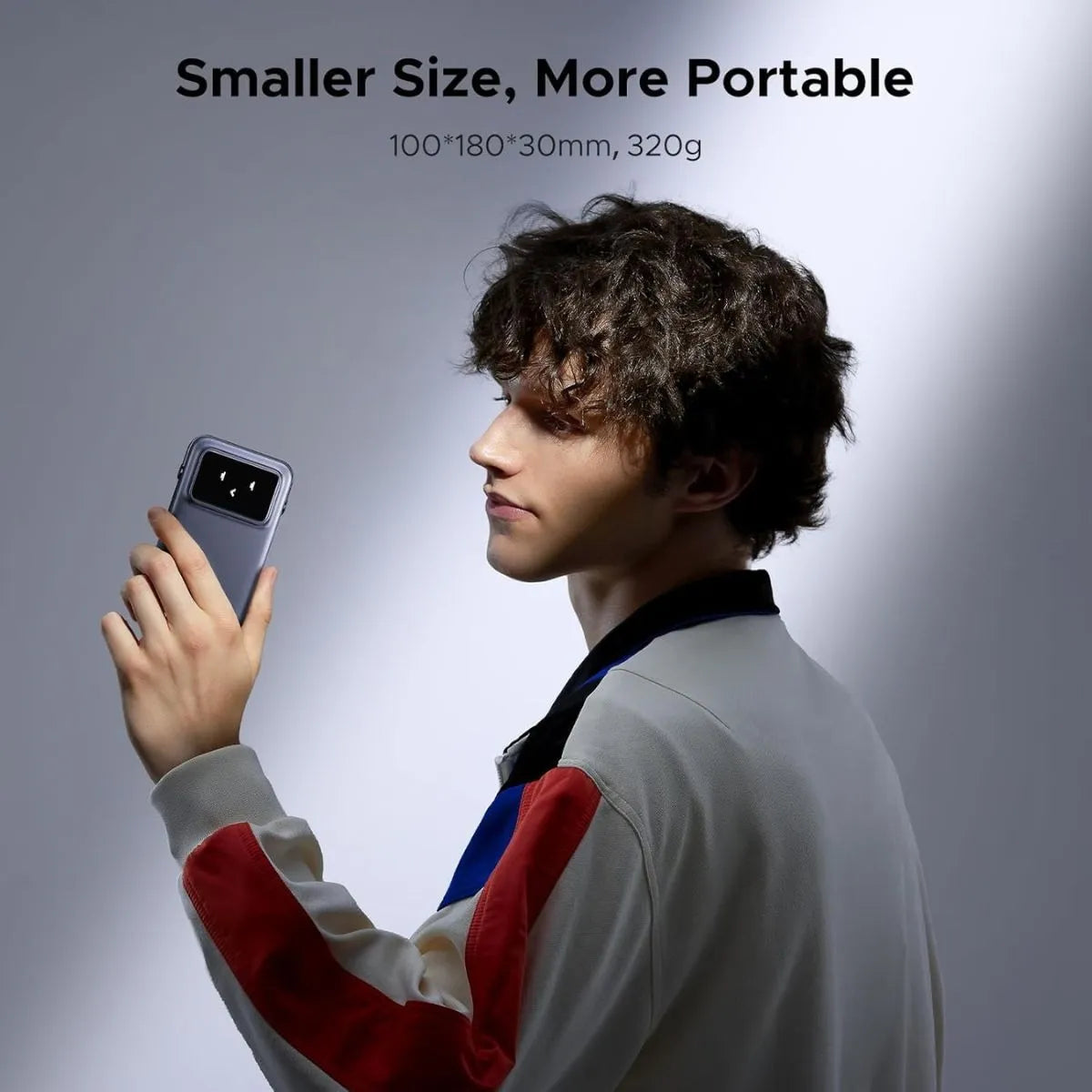 Ugreen Cargador Inalámbrico 5000mah Con Soporte Y Display - Imagen 6