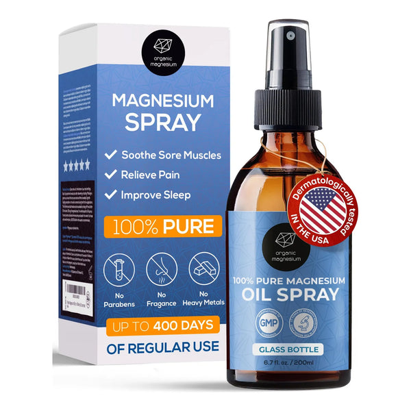 Aceite De Magnesio En Spray 100 Puro Zechstein Alivia Calambres Y Fatiga