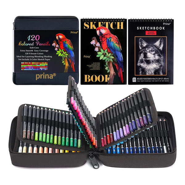 Juego 120 Lapices Colores Profesionales Para Adultos Libros Colorear Arte Terapia