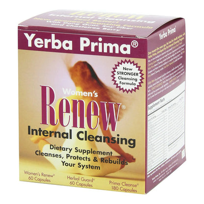 Kit Limpieza Interna Renew Mujer 30 Dias Hierbas Desintoxicacion Colon Higado Piel