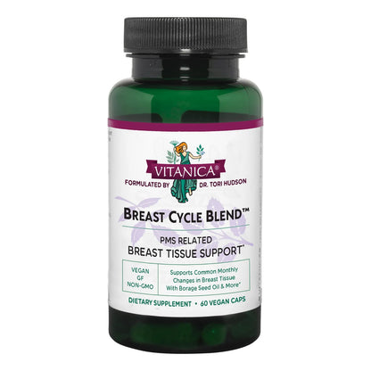 Mezcla Ciclica Mamaria 60 Capsulas Apoyo Natural Vegetariano Sin Alergenos