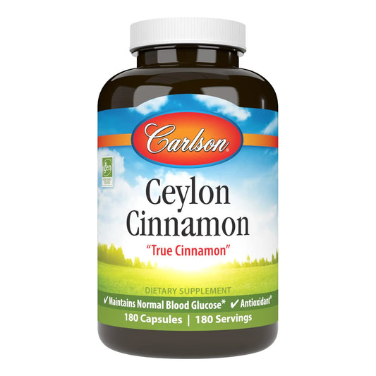 Capsulas De Canela De Ceilan 500 Mg Extracto Natural 180 Unidades