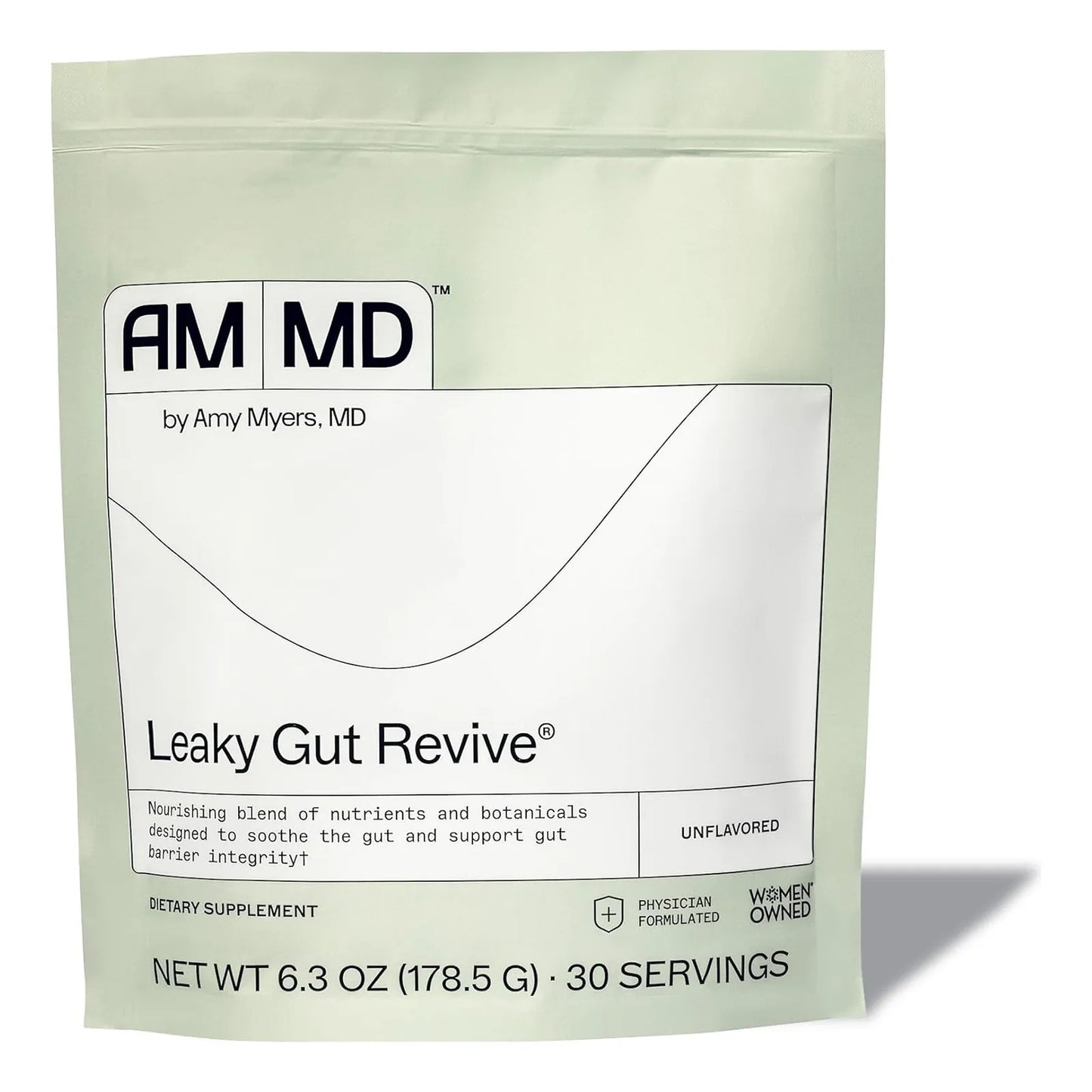 Polvo De Glutamina Dr Amy Myers Reparacion Intestinal Reduce Hinchazon