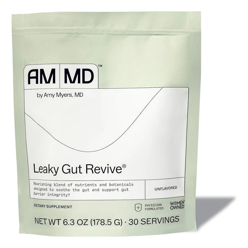Polvo De Glutamina Dr Amy Myers Reparacion Intestinal Reduce Hinchazon