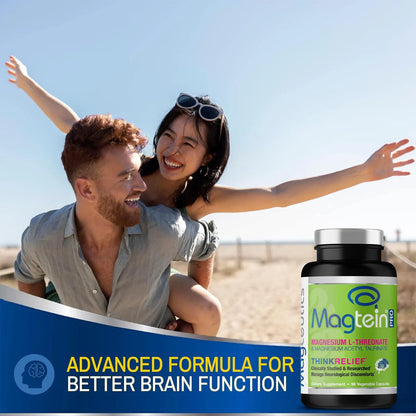 MagteinPRO Suplemento L Treonato Magnesio Memoria Sueño Salud Cerebral