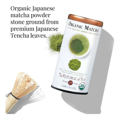 Té Matcha Orgánico En Polvo 100g Batidos Repostería Energía Natural