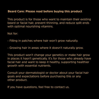 Alpha Beard Growth Vitamins Biotina 10000mcg Suplemento Crecimiento Barba 60 Capsulas
