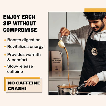 Té Karak Chai Hojas Sueltas Con Canela Y Cardamomo Mezcla India Premium 7 Onzas