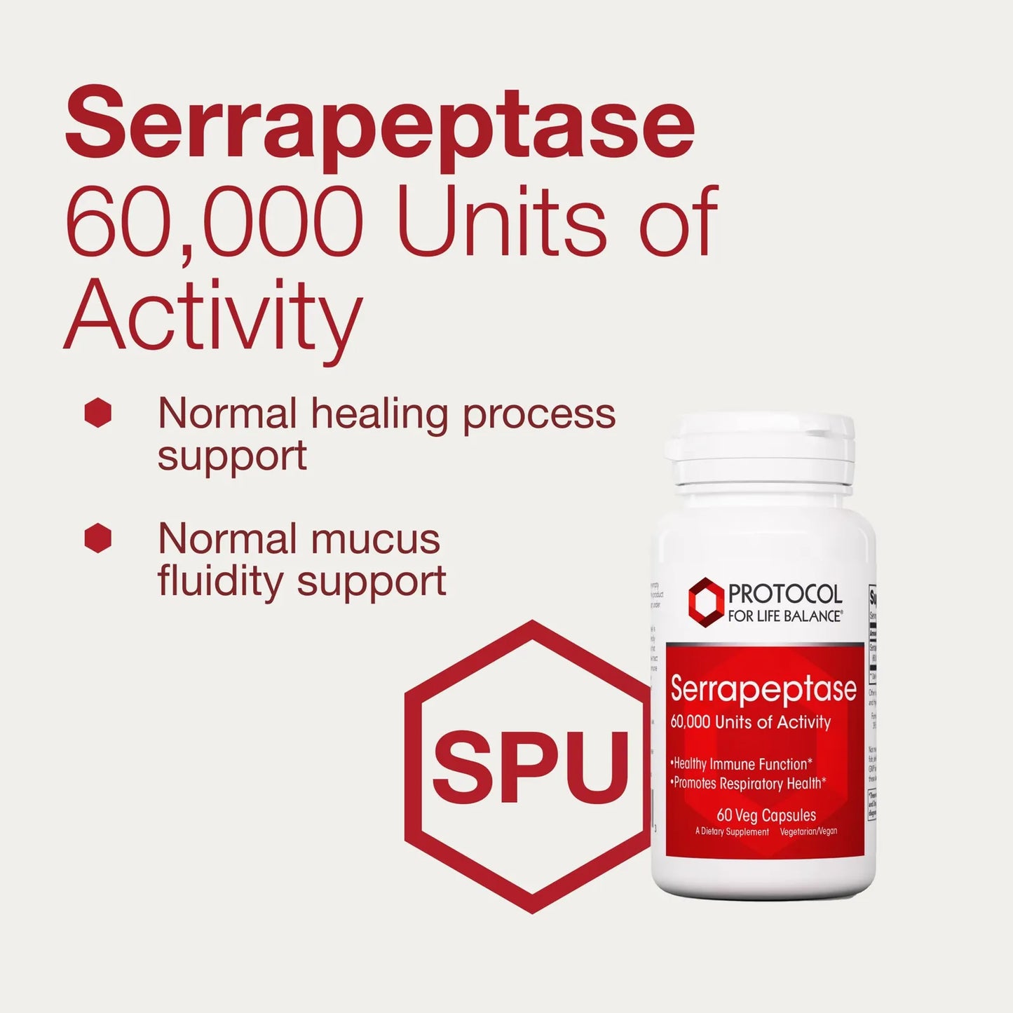 Serrapeptase Cápsula Enzima Digestiva 60000 Unidades Salud Respiratoria E Inmunológica