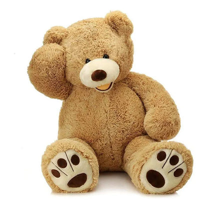 Oso De Peluche Gigante Con Luces Morismos Acompaña Juegos Y Sueños