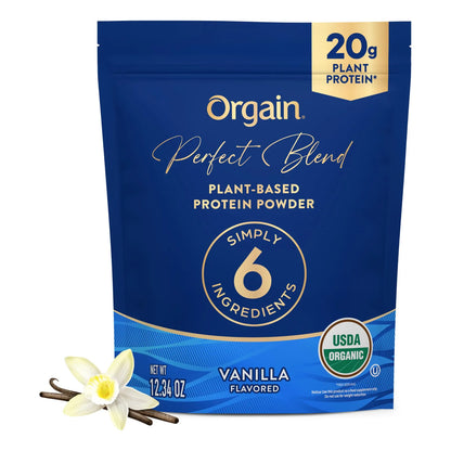 Proteína En Polvo Orgánica Vegana Mezcla Perfecta 20g Nutrición Limpia