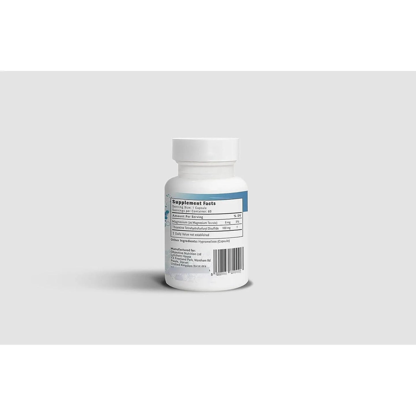 Thiamax Capsulas Vitamina B1 Tiamina Ttfd 100 Mg 60 Unidades Absorcion Superior Sin Rellenos