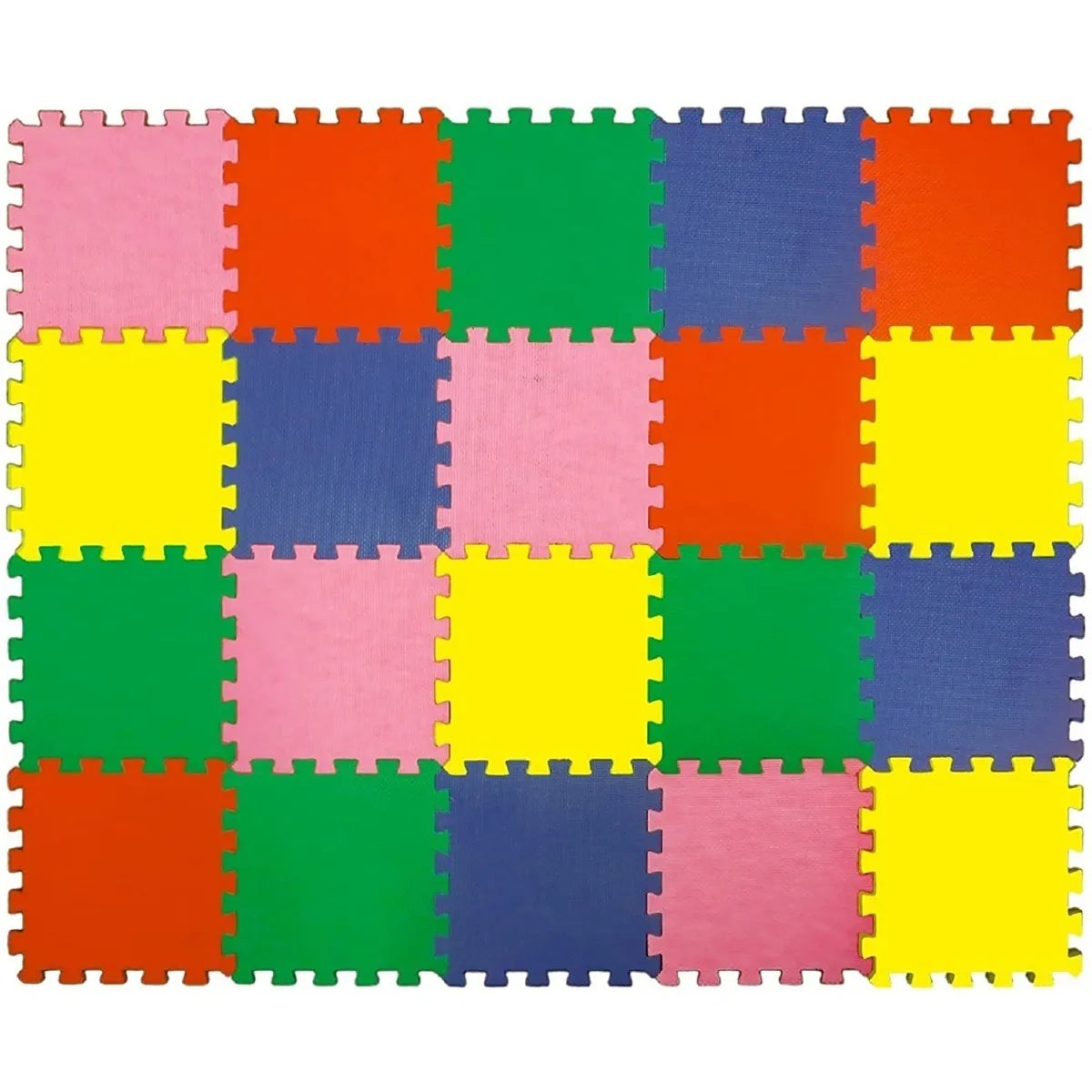 Tapete Para Bebe Antigolpes 20 Und Extragrandes Seguro Y Colorido