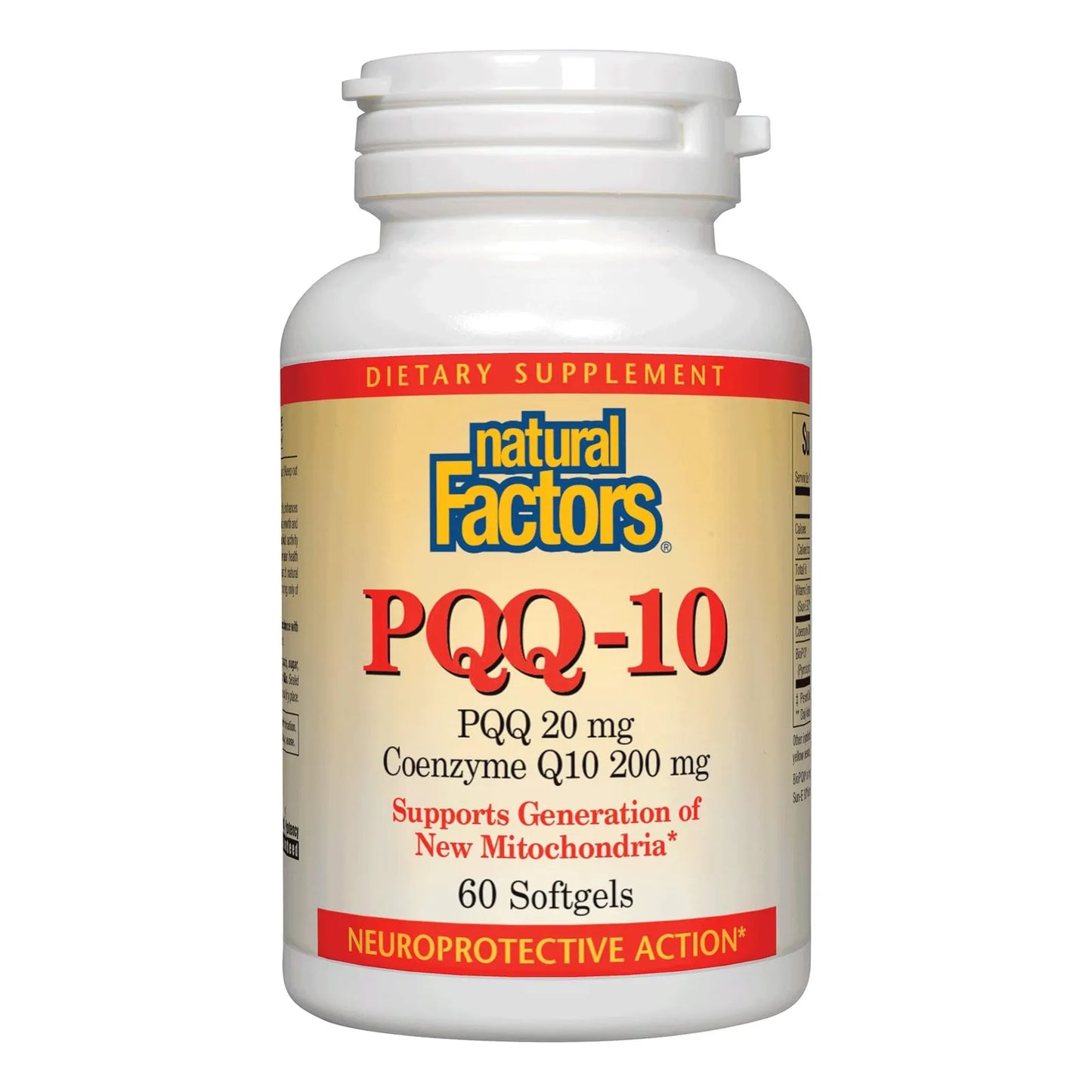 PQQ 10 Suplemento Antioxidante 60 Capsulas Blandas Energia Celular Y Antiaging