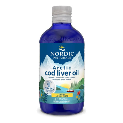 Aceite De Hígado De Bacalao Limón Para Corazón Y Cerebro Arctic CLO