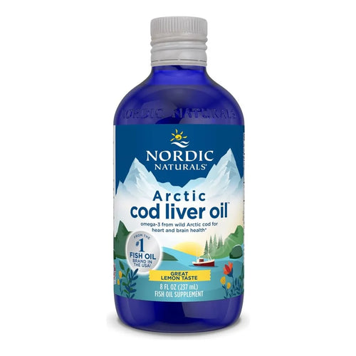 Aceite De Hígado De Bacalao Limón Para Corazón Y Cerebro Arctic CLO