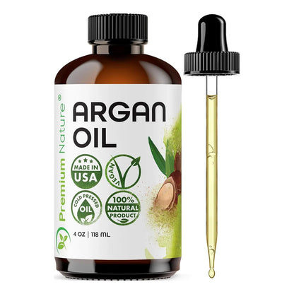 Aceite De Argan 100 Puro Crecimiento Del Cabello Premium Nature 118 Ml