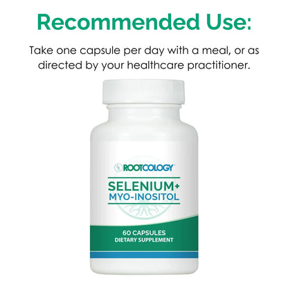Rootcology Selenio Myo Inositol 60 Capsulas Equilibrio Hormonal E Inmunologico