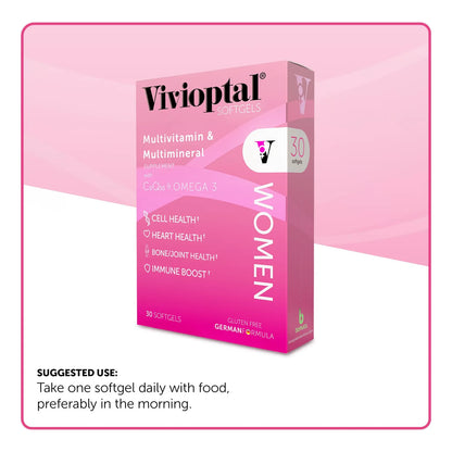 Multivitaminas Mujer 30 Capsulas Coq10 Omega 3 Suplemento Energia Y Belleza