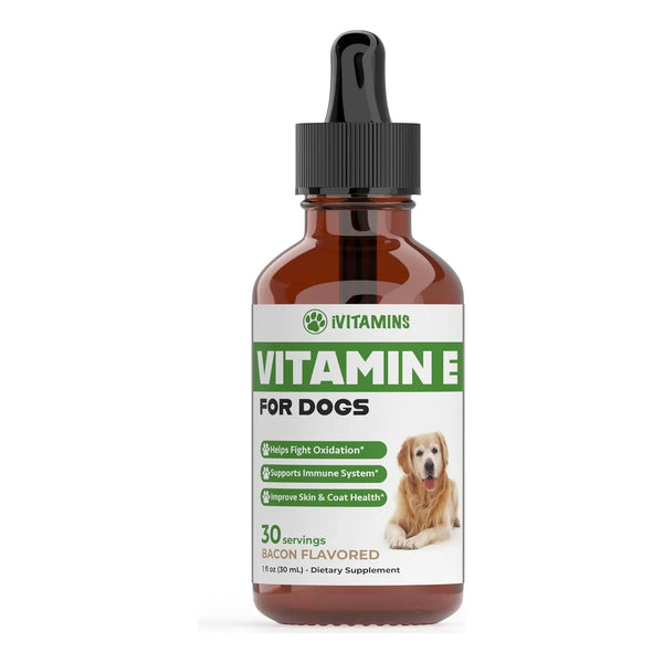 Vitamina E Natural Para Perros Aceite Antioxidante 100ml Sabor Tocino Importado