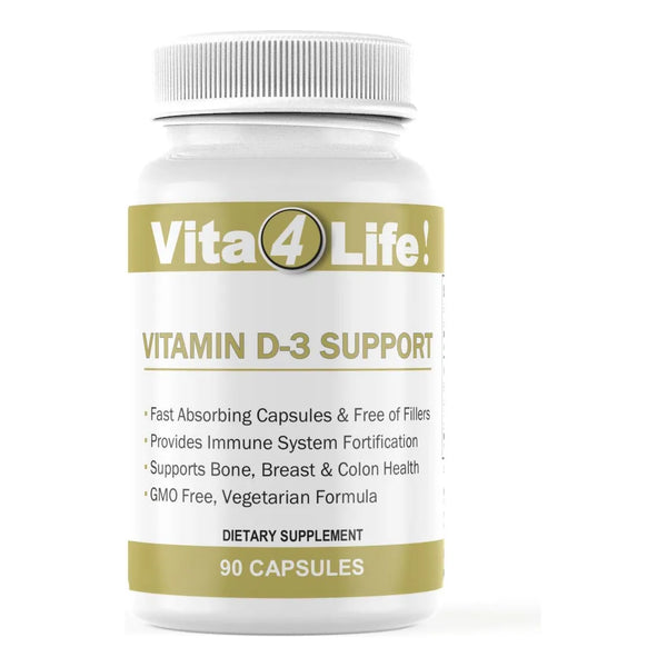 Vitamina D3 750mcg 90 Cápsulas Fortalece Huesos Sistema Inmunológico