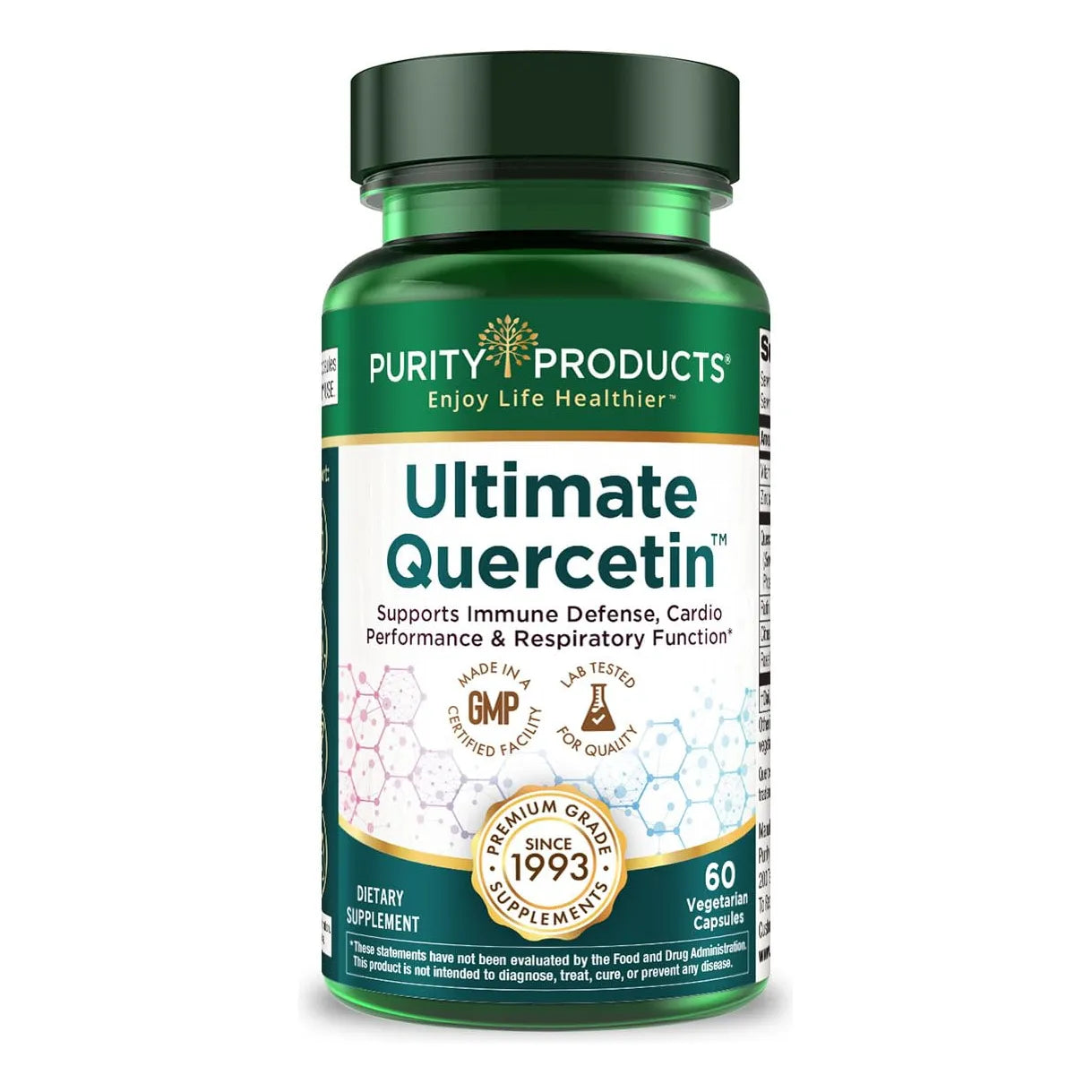 Quercetina Fitosoma Con Zinc Y Vitamina C 20 Veces Mas Absorbible 60 Capsulas