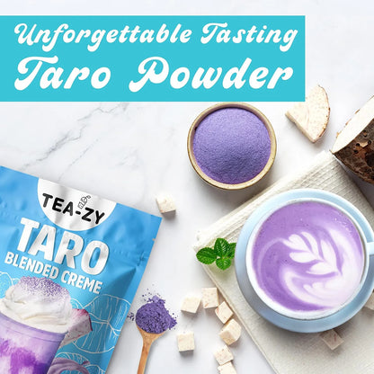 Polvo De Taro Para Té De Burbujas 1361 Gramos 45 Porciones Sabores Auténticos