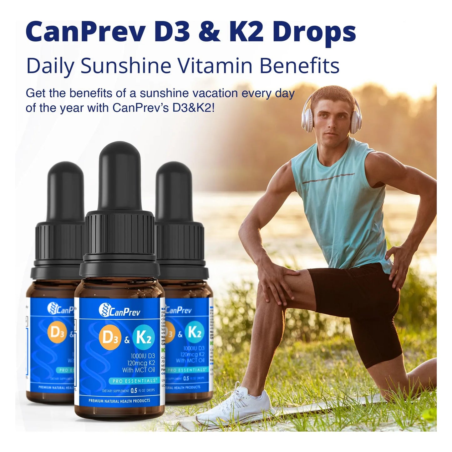 Gotas De Vitamina D3 Y K2 Para Huesos Fuertes Y Corazón Sano 15 Ml