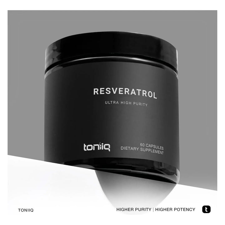 Cápsulas De Resveratrol Toniiq 98% Pureza Antioxidante - Imagen 4