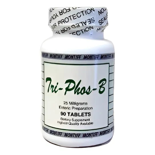Tri Phos B 25 Mg 90 Tabletas Para Bienestar Integral Energia Y Concentracion