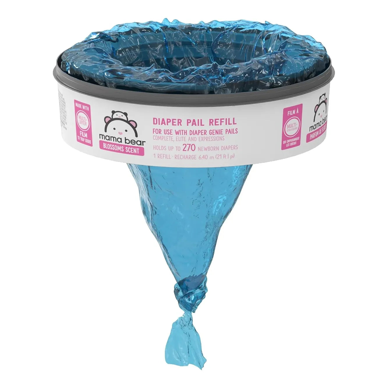 Recambios Perfumados Para Cubo De Pañales Diaper Genie 1080 Unidades Aroma Floral