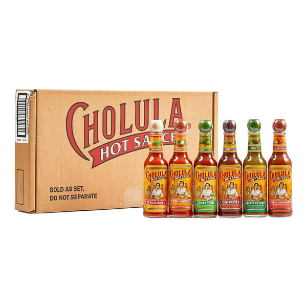 Paquete Variado De Salsa Picante Cholula 5 Onzas 6 Sabores Auténticos