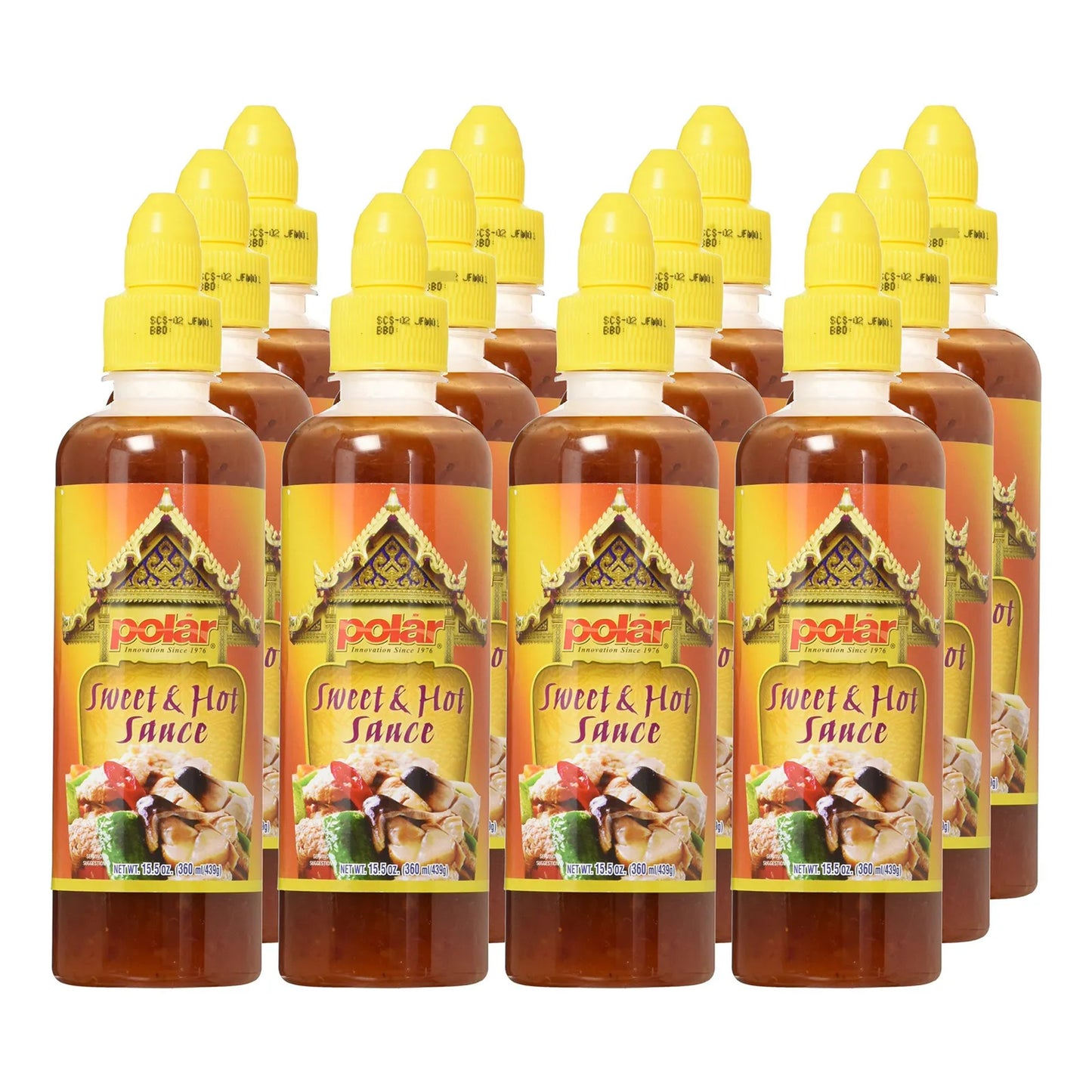 Salsa Dulce Picante 15.5 Onzas Paquete De 12 Unidades Ideal Para Comidas