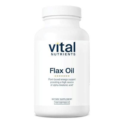 Aceite De Semilla De Lino Prensado En Frio 3000 Mg Con Alta Concentracion De ALA Para Corazon Y Articulaciones 100 Capsulas