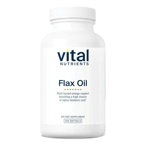 Aceite De Semilla De Lino Prensado En Frio 3000 Mg Con Alta Concentracion De ALA Para Corazon Y Articulaciones 100 Capsulas