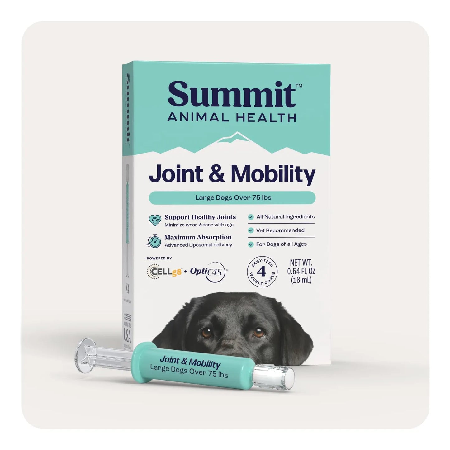 Suplemento Articulaciones Movilidad Perros Grandes Condroitina Líquida Summit Canine