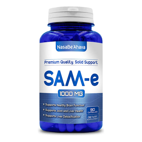 Suplemento SAM E 1000 Mg Apoyo Articulaciones Y Estado De Ánimo 30 Porciones